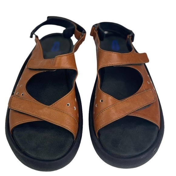 Wolky Jewel Women’s Leather Walking Comfort Sandals - Picture 2 of 8